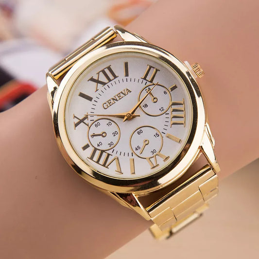 Relógio Feminino Geneva nova coleção 2024